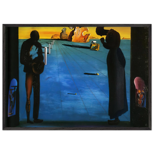 ANGELUS - Salvador Dali Framed Art Print – Black Wooden Frame - Default Title - -Framed Art Print