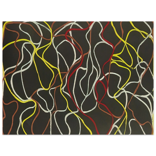 Brice Marden - Beyond Eagles Mere 2 - 2001 Fine Art Poster - Default Title
