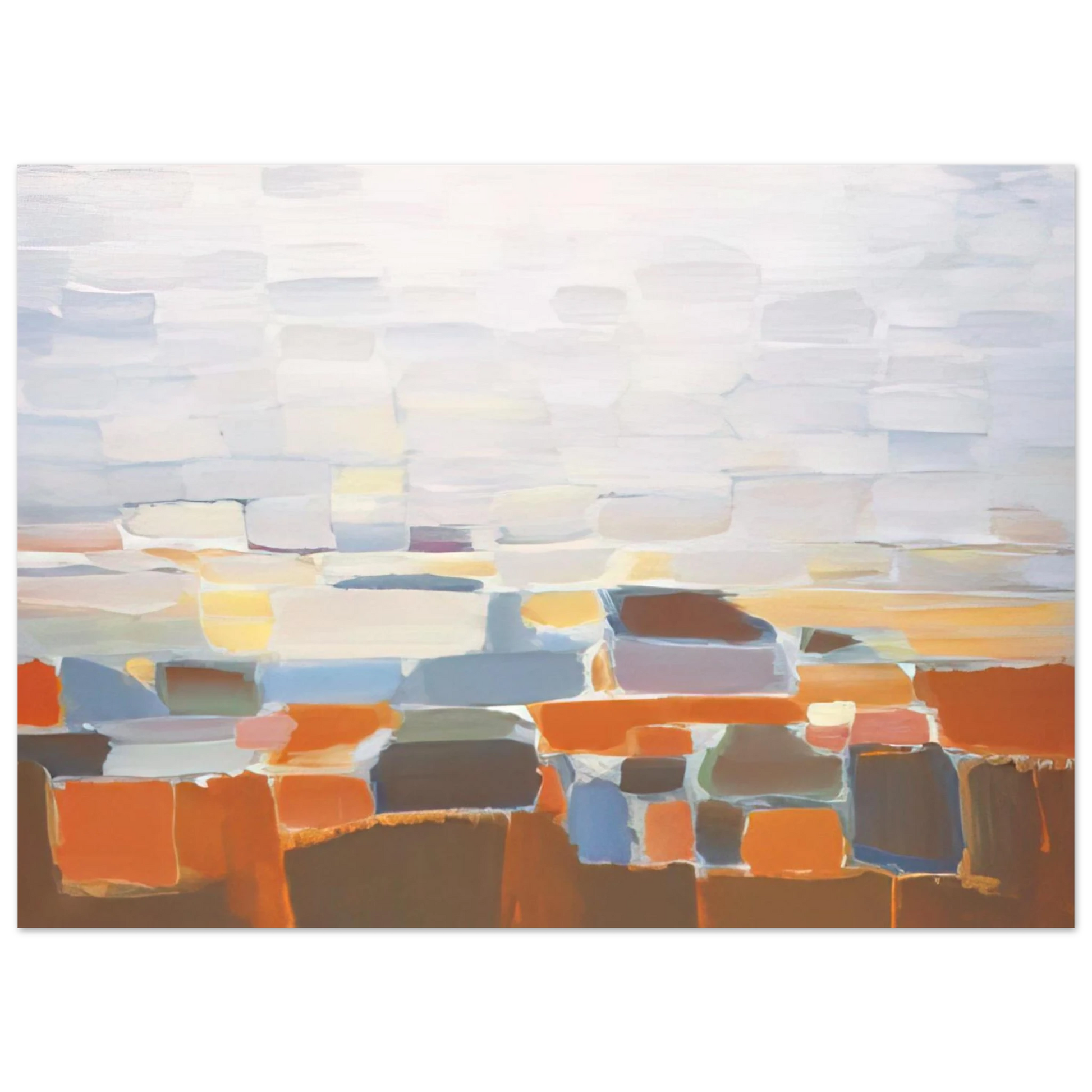 Nicolas de Stael - Ciel - Art Informel Fine Art Poster - 40x60 cm / 16x24 inches