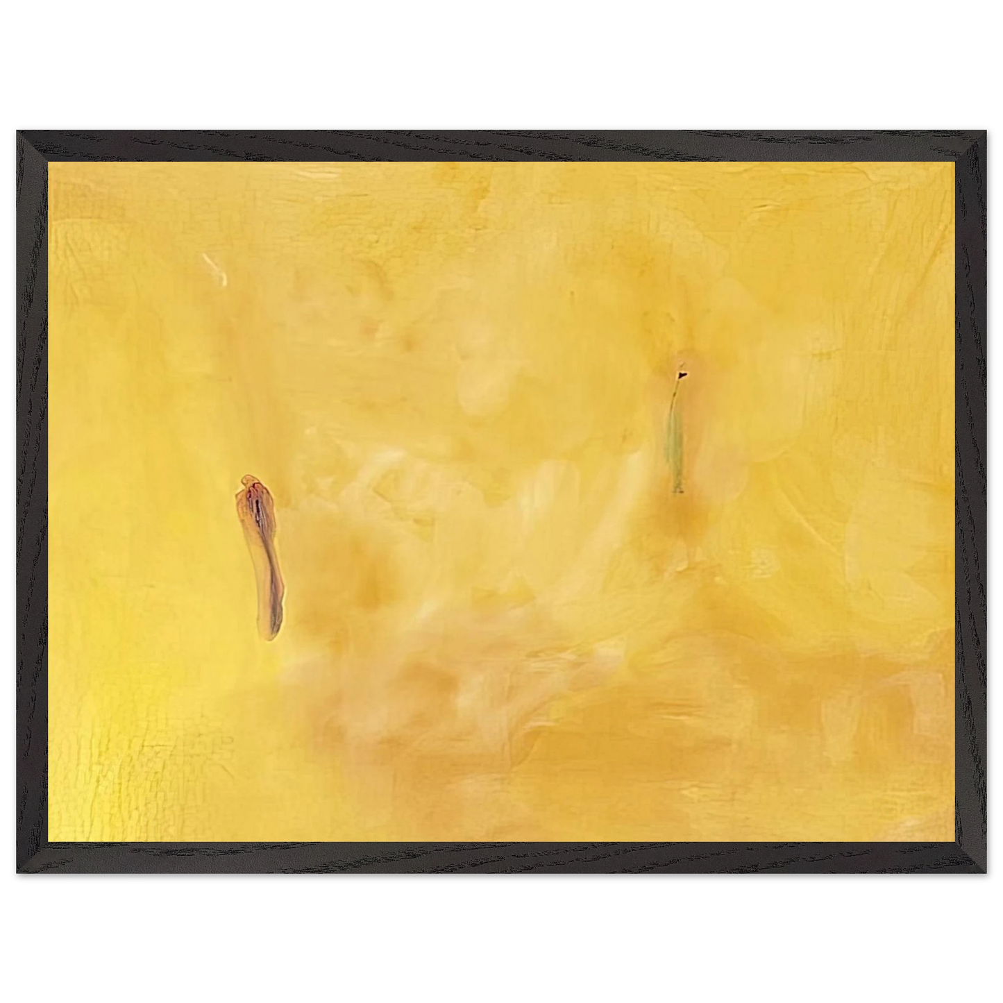 Helen Frankenthaler - Earliness - 1975 Wall art - A3 (29.7 x 42  cm) - Premium Wooden Framed Poster With Fine Art Paper - Black frame