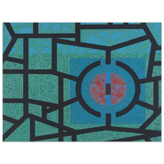 Jimmy Ernst - Interior and Silence - 1967 Fine Art Poster - Default Title