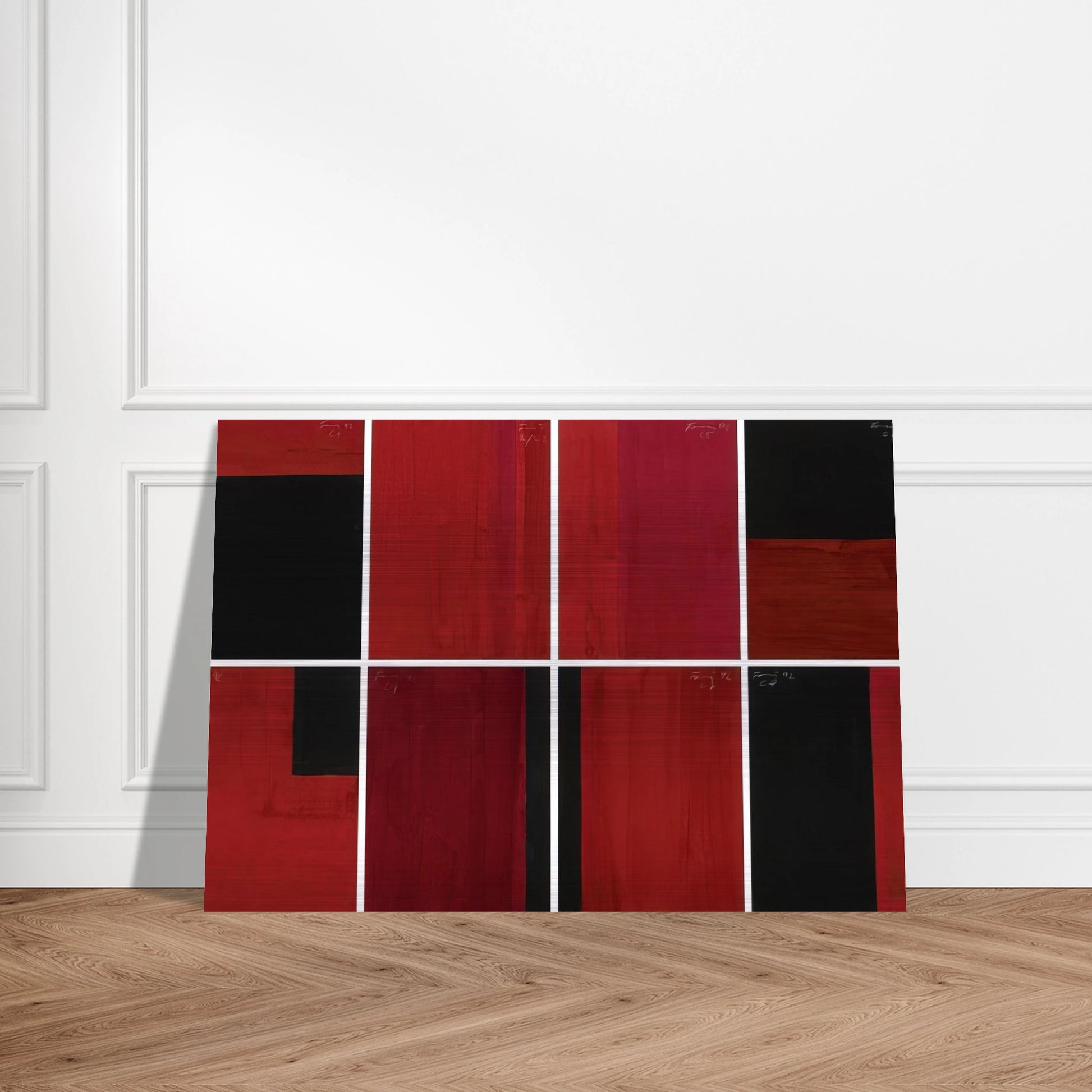 Untitled in 8 Parts - 1992 - Gunther Forg Brushed Aluminum Print - 70x100 cm / 28x40 inches | Gunther Forg Aluminum Print | Gunther Forg Prints