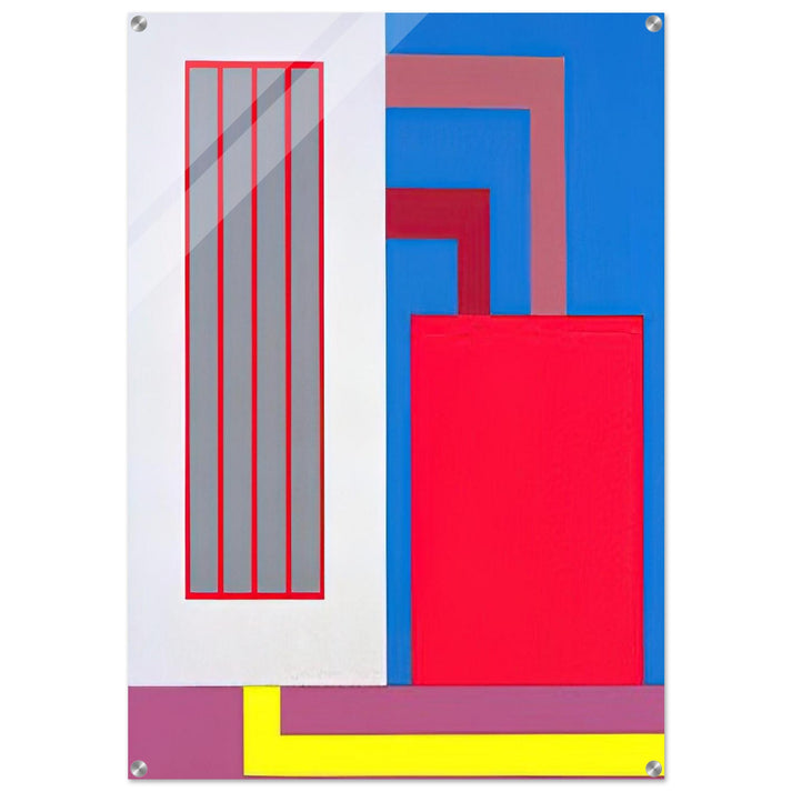 Lost in Translation - 2004 - Peter Halley Acrylic Print - 70x100 cm / 28x40″ inches | Peter Halley Wall Art | Peter Halley Prints