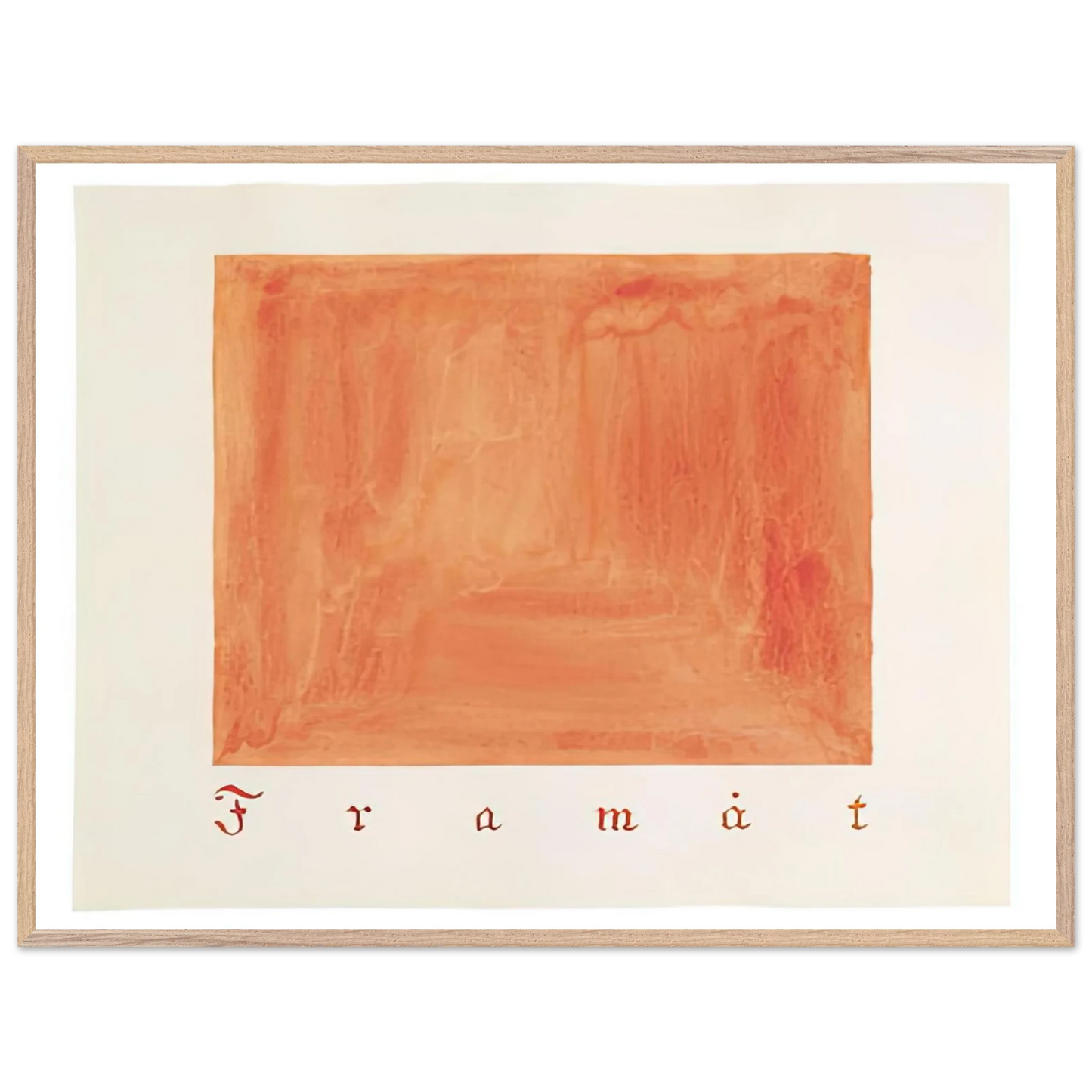 Hilma af Klint - FORWARDS PARCIFAL SERIES GROUP 2 SECTION 4 THE CONVOLUTE OF THE PHYSICAL PLANE 1916 Wall art - 45x60 cm / 18x24 Inches - Premium Wooden Framed Poster With Fine Art Paper - Wood frame