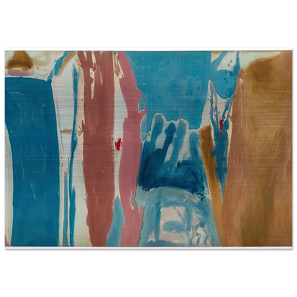 Open Wall, 1953- - Helen Frankenthaler Brushed Aluminum Print - 70x100 cm / 28x40 inches | Helen Frankenthaler Aluminum Print | Helen Frankenthaler Prints