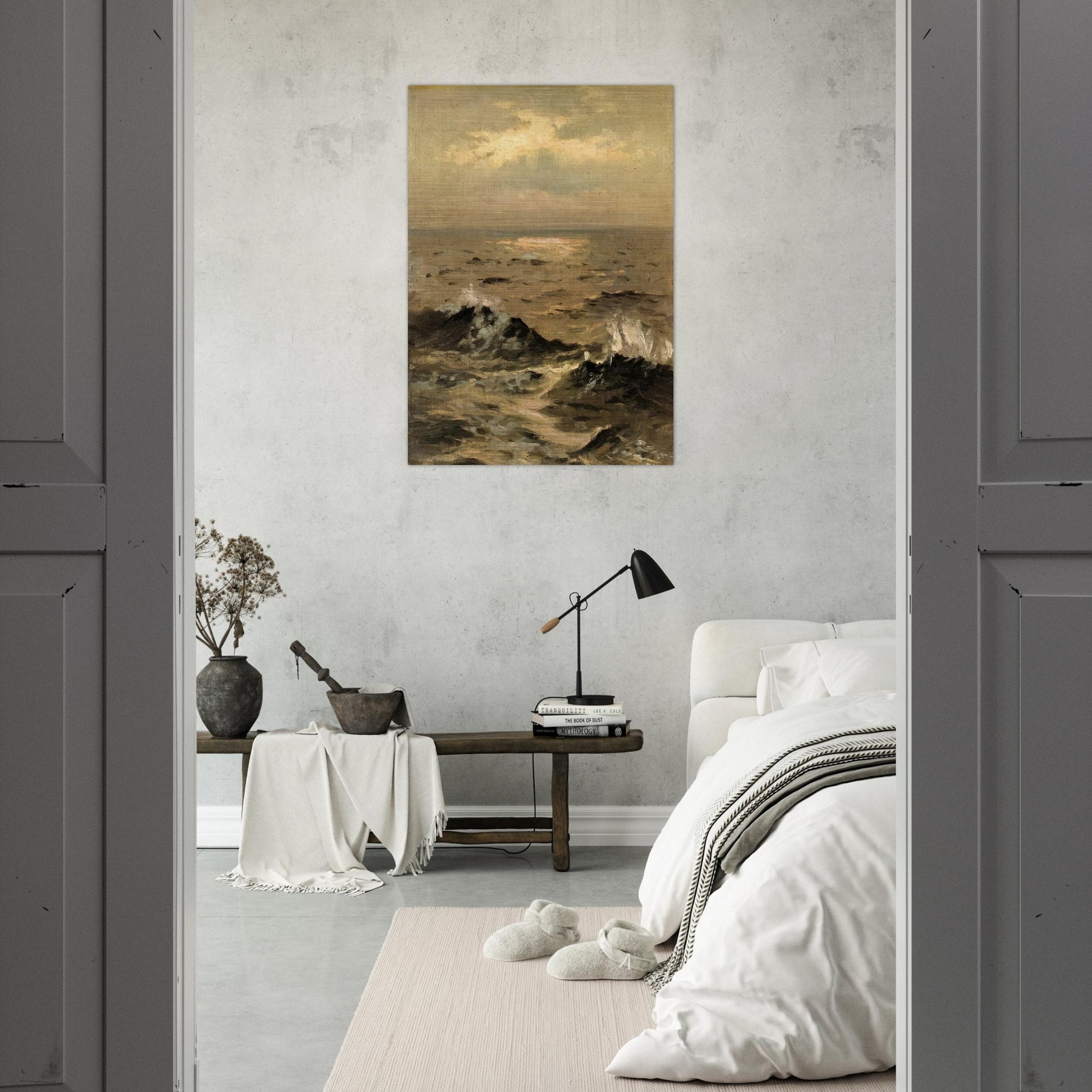 Seascape - John Singer Sargent Brushed Aluminum Print - 70x100 cm / 28x40 inches | John Singer Sargent Aluminum Print | John Singer Sargent Prints