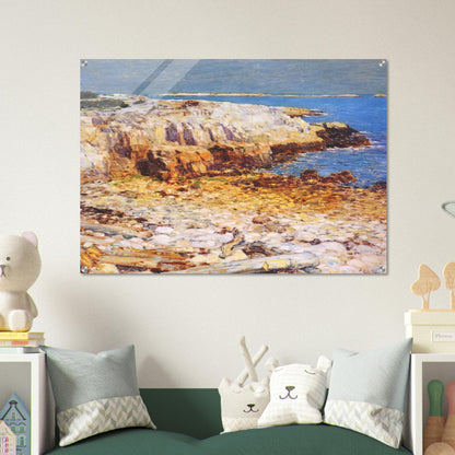 Northeast Headlands, New England Coast - Childe Hassam Acrylic Print - 70x100 cm / 28x40″ inches