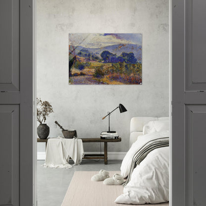 Cabasson Landscape study - Henri-Edmond Cross Acrylic Print - 70x100 cm / 28x40″ inches