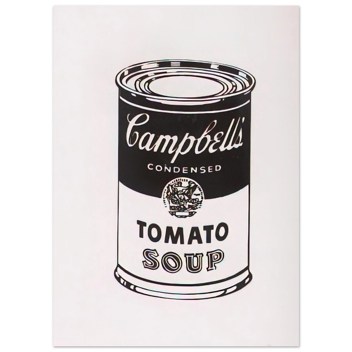 Andy Warhol - Campbell's Soup Can  Tomato -Retrospective Series Fine Art Poster