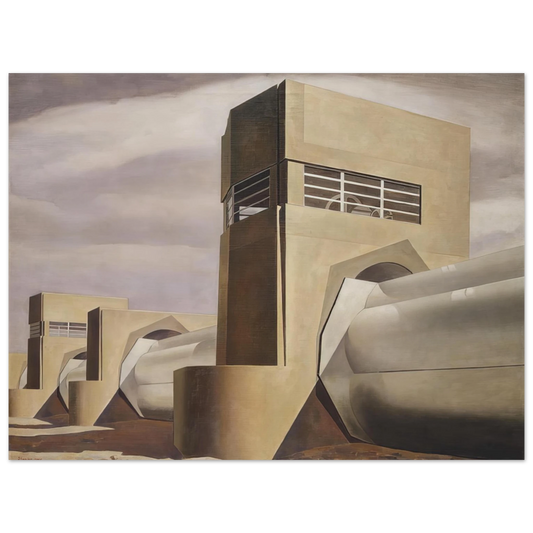 Charles Sheeler - Water - 1945 Fine Art Poster - Default Title