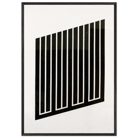 Untitled S 89 - 1978 - Donald Judd Framed Art Print – Black Wooden Frame - Default Title - -Framed Art Print
