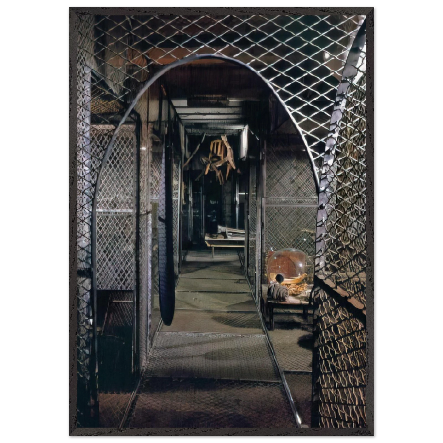 DANGEROUS PASSAGE 1997 - Louise Bourgeois Framed Art Print – Black Wooden Frame - Default Title - -Framed Art Print
