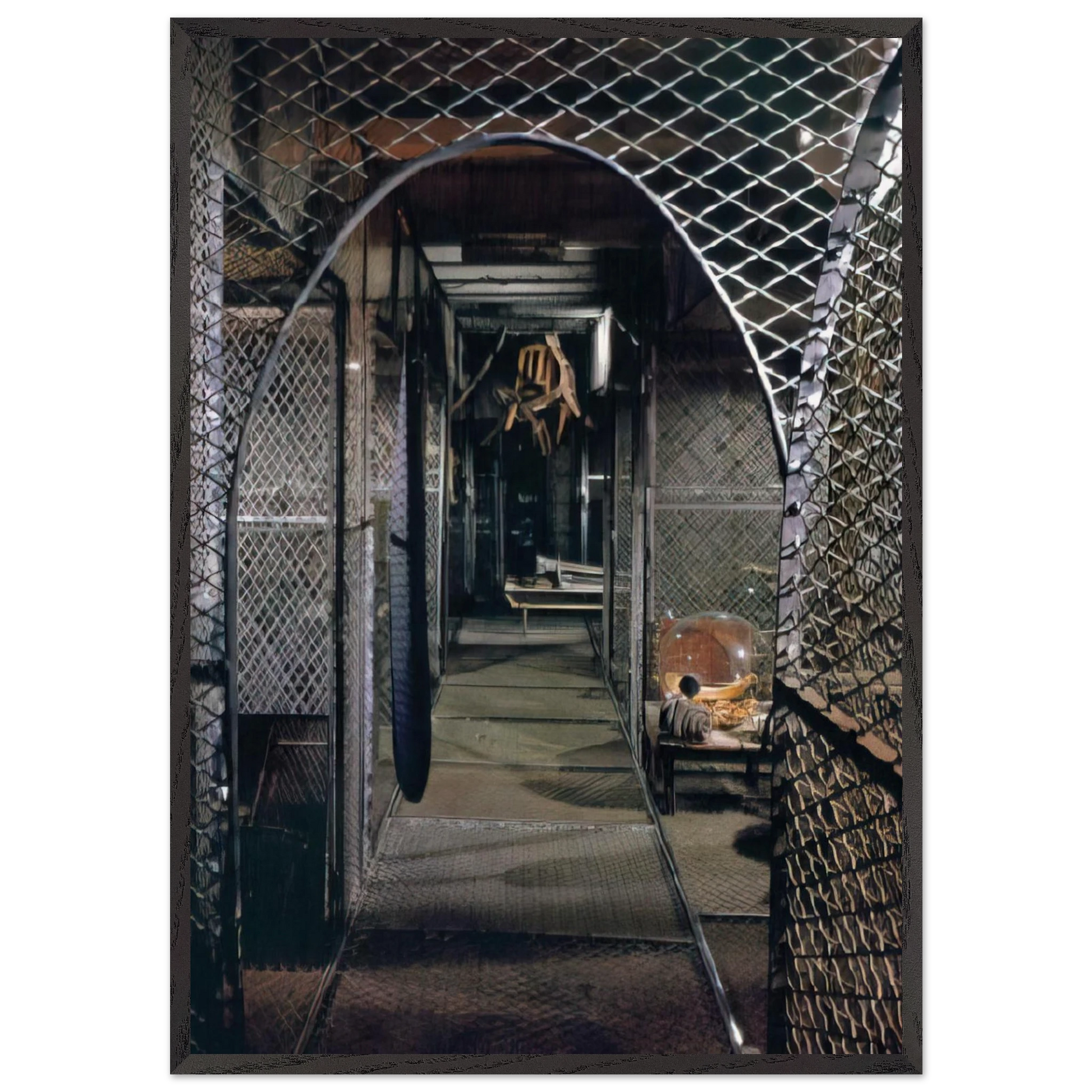 DANGEROUS PASSAGE 1997 - Louise Bourgeois Framed Art Print – Black Wooden Frame - Default Title - -Framed Art Print