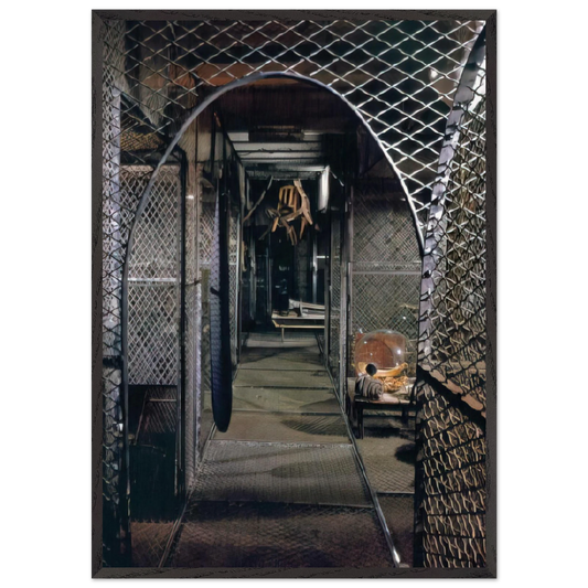 DANGEROUS PASSAGE 1997 - Louise Bourgeois Framed Art Print – Black Wooden Frame - Default Title - -Framed Art Print