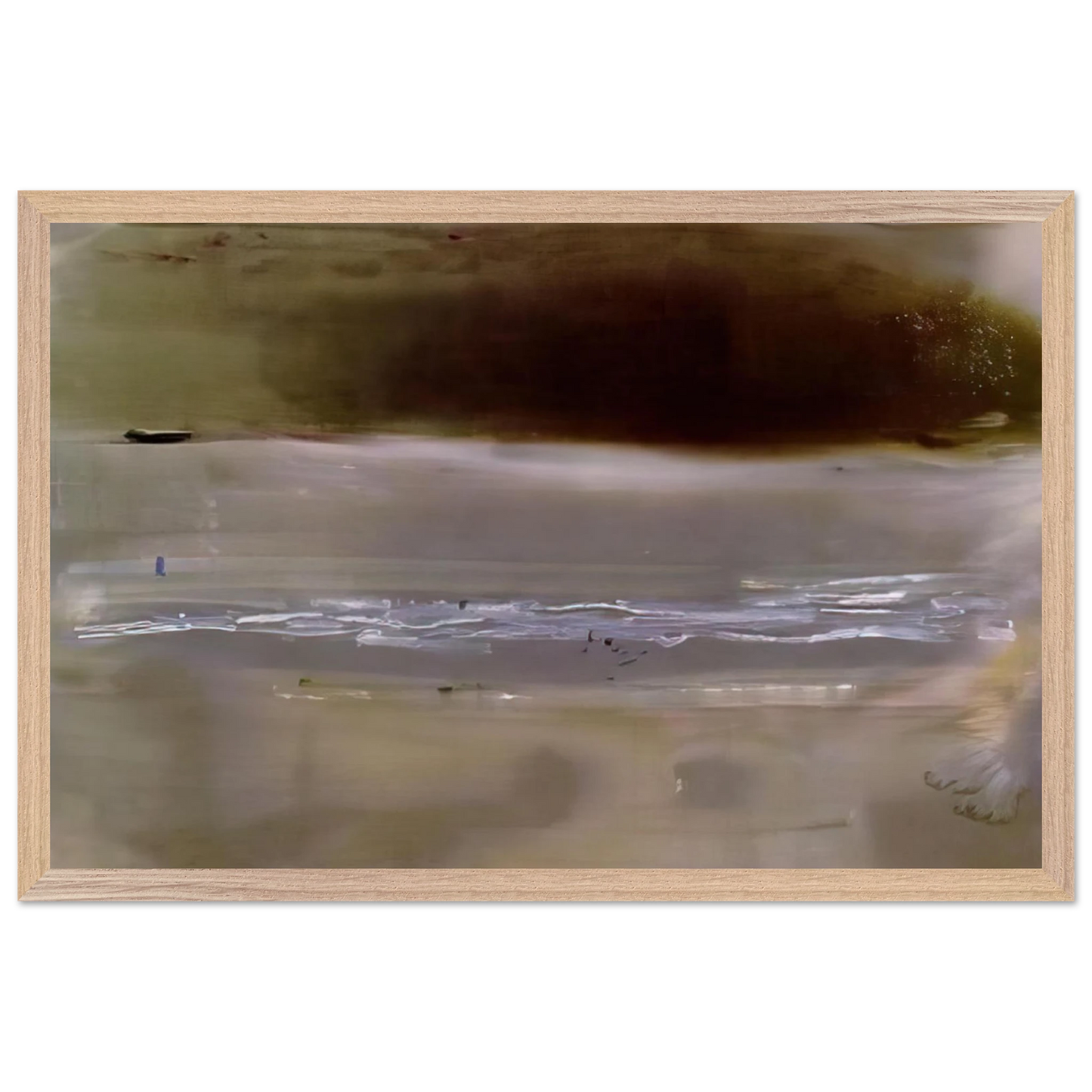 Helen Frankenthaler - Viewpoint II - 1979 Wall art - 20x25 cm / 8x10 inches - Premium Wooden Framed Poster With Fine Art Paper - Wood frame