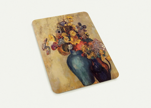 FLOWERS 1 By Odilon Redon Pack of 10 Post Cards | Odilon Redon Post Cards | A6 (10.5 x 14.8 cm) - 4.1 x 5.8 inches