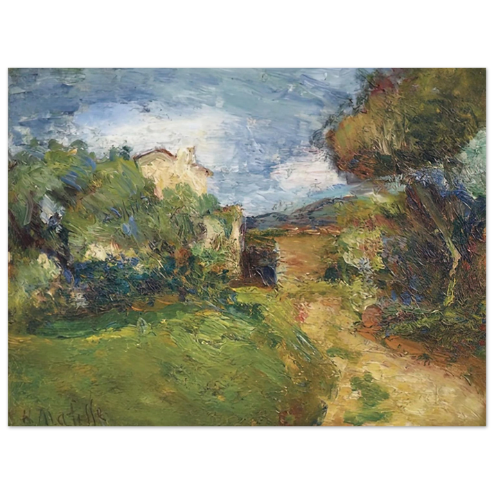 Henri Matisse - PETIT PAYSAGE CORSE 1898  75x100 cm / 30x40inches Fine Art Poster
