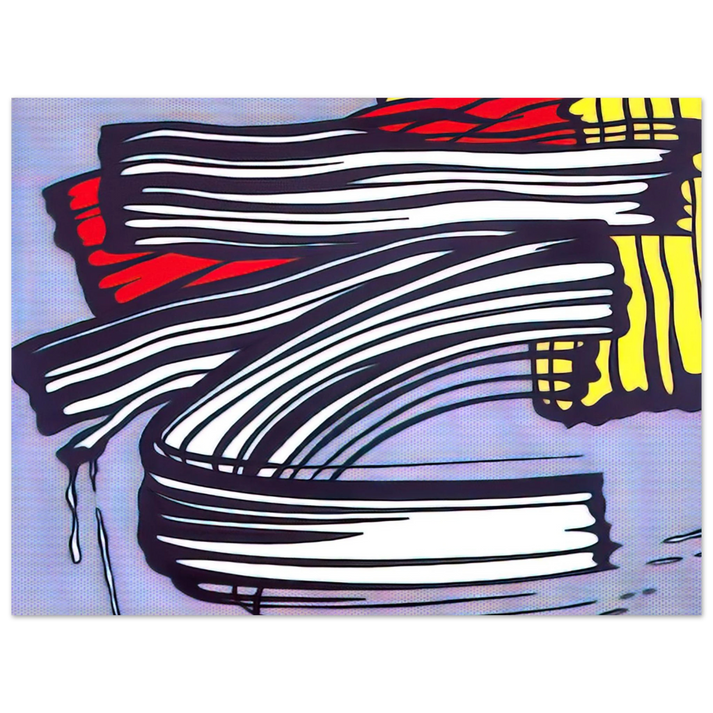 Roy Lichtenstein - LITTLE BIG PAINTING 1965  75x100 cm / 30x40inches Fine Art Poster