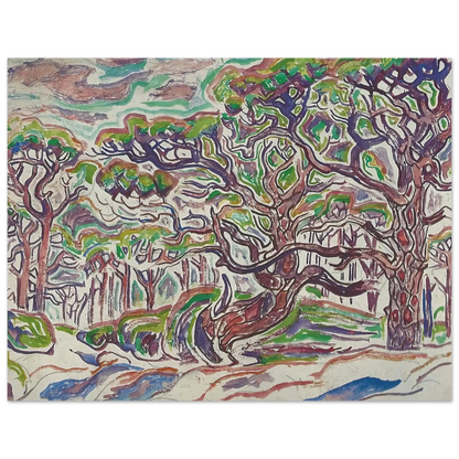 Walter Inglis Anderson - Walter Anderson Wall art - 15x20 cm / 6x8 Inches - Premium Wooden Framed Poster With Fine Art Paper - Wood frame