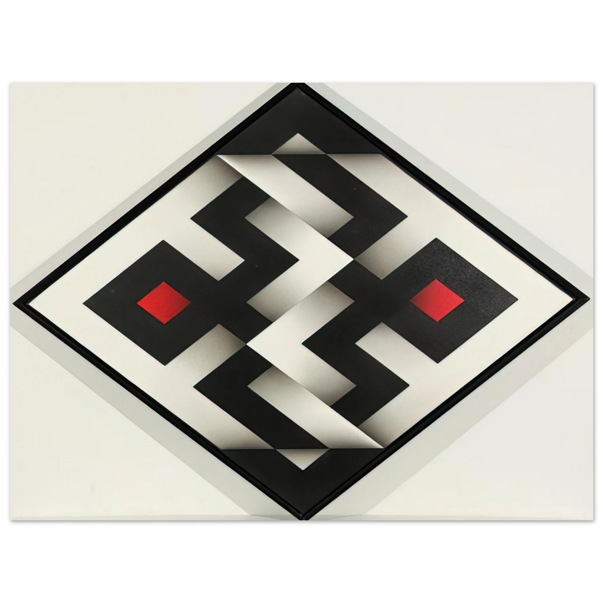 Omar Rayo - Ibawabi - 1975 Fine Art Poster - Default Title