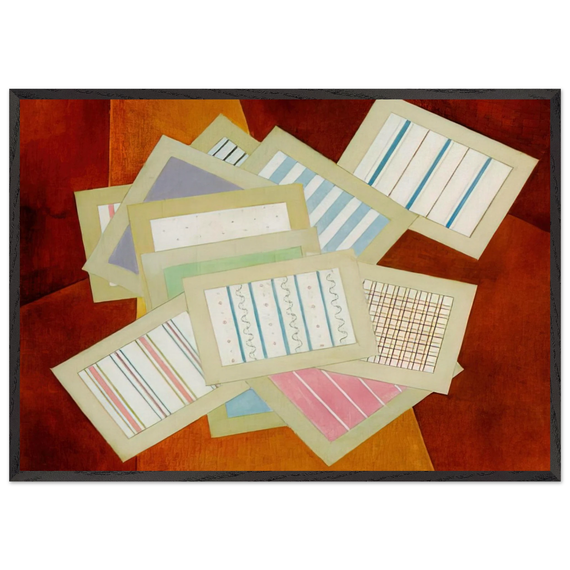 Spring - 1921 - Charles Demuth Framed Art Print – Black Wooden Frame - Default Title - -Framed Art Print