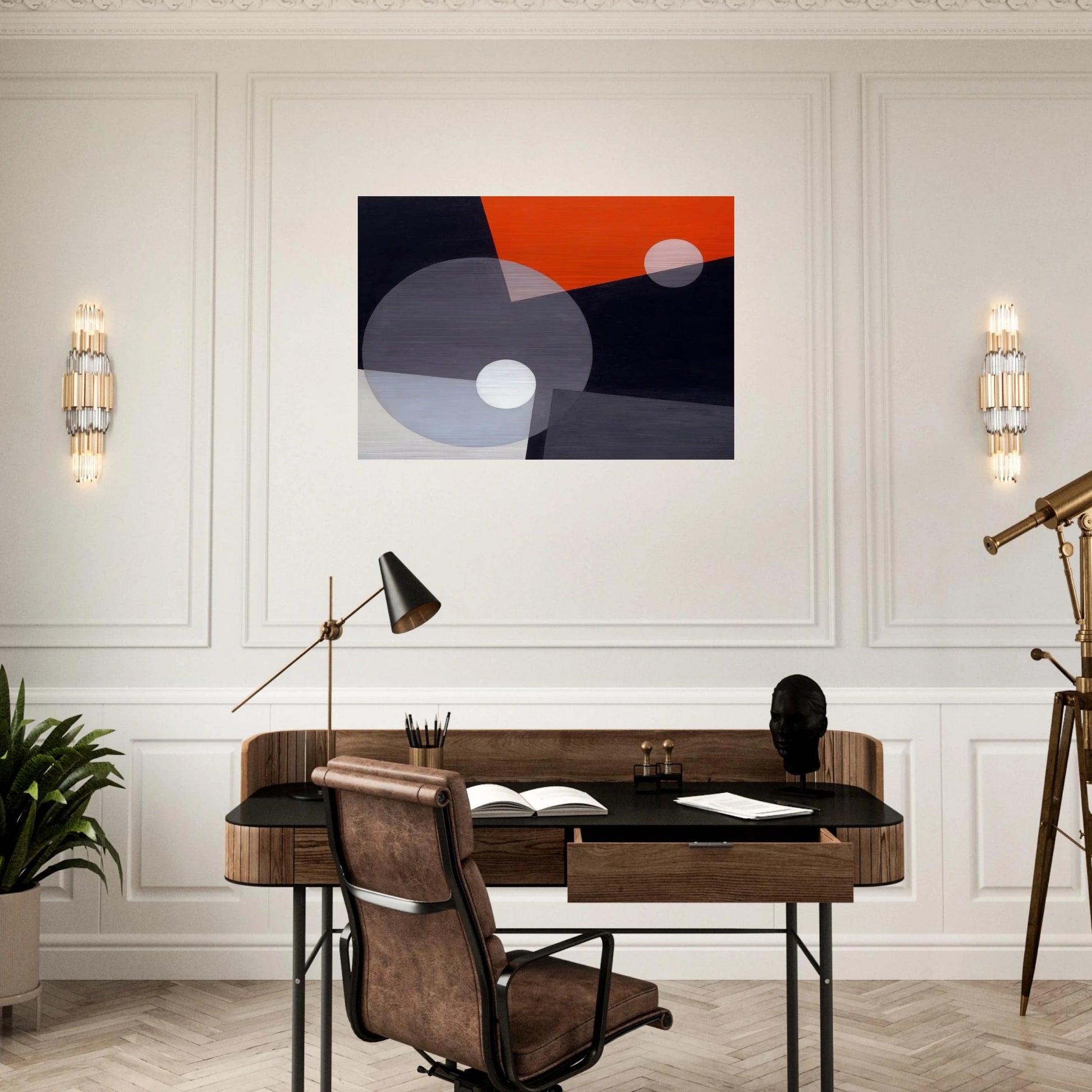 Am 7 26 - Laszlo Moholy-Nagy Brushed Aluminum Print - 70x100 cm / 28x40 inches | Laszlo Moholy-Nagy Aluminum Print | Laszlo Moholy-Nagy Prints