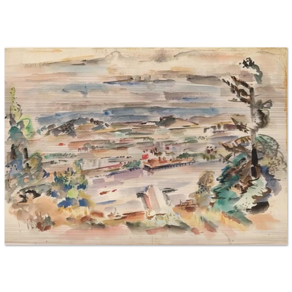 Untitled - 1929 - Mark Rothko Brushed Aluminum Print - 70x100 cm / 28x40 inches | Mark Rothko Aluminum Print | Mark Rothko Prints