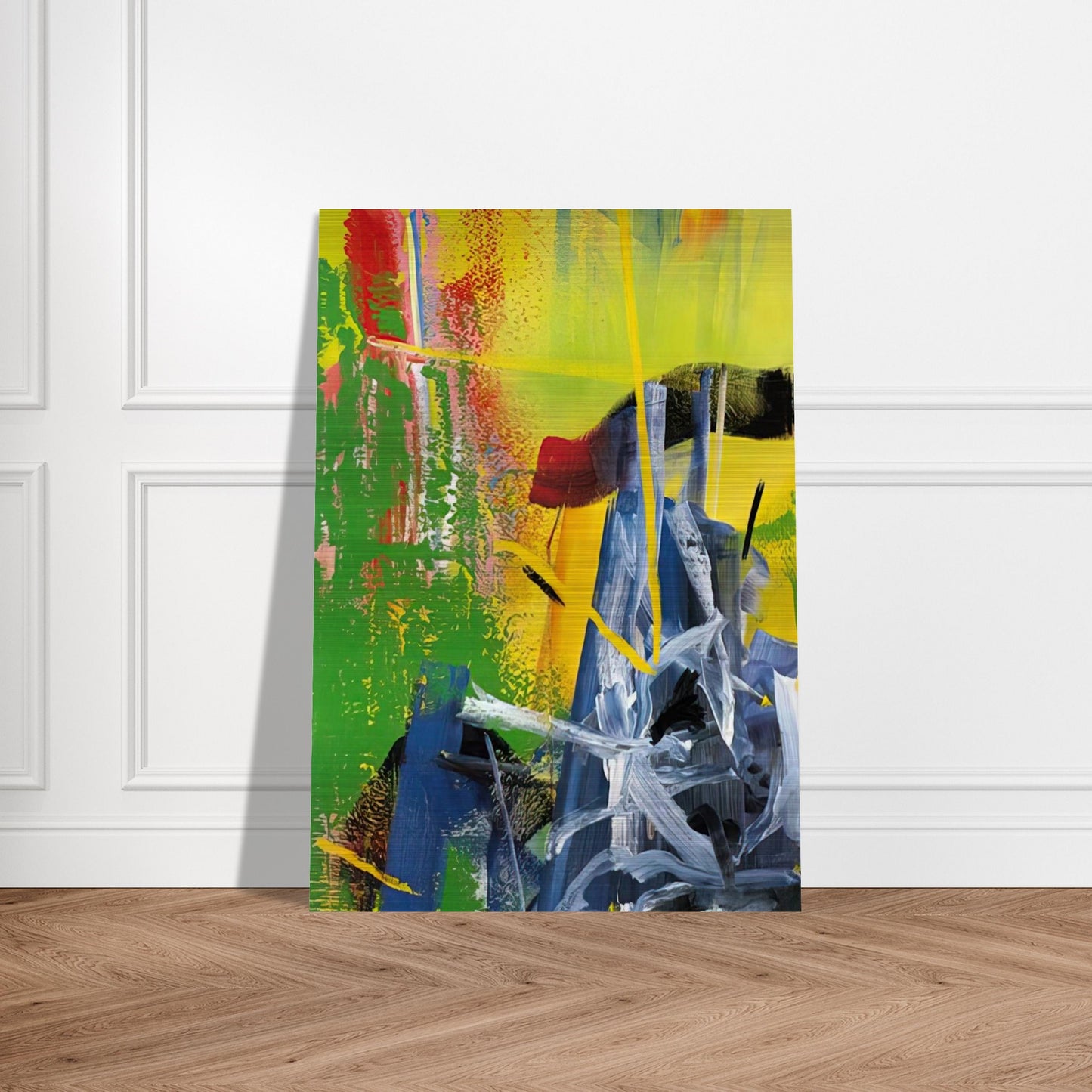 KORN - Gerhard Richter Brushed Aluminum Print - 70x100 cm / 28x40 inches | Gerhard Richter Aluminum Print | Gerhard Richter Prints