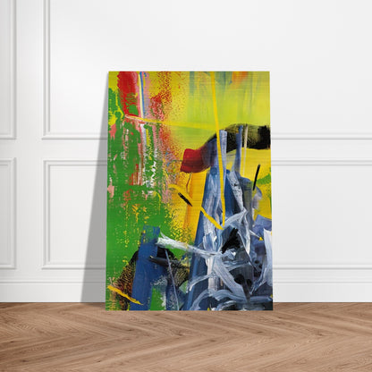 KORN - Gerhard Richter Brushed Aluminum Print - 70x100 cm / 28x40 inches | Gerhard Richter Aluminum Print | Gerhard Richter Prints