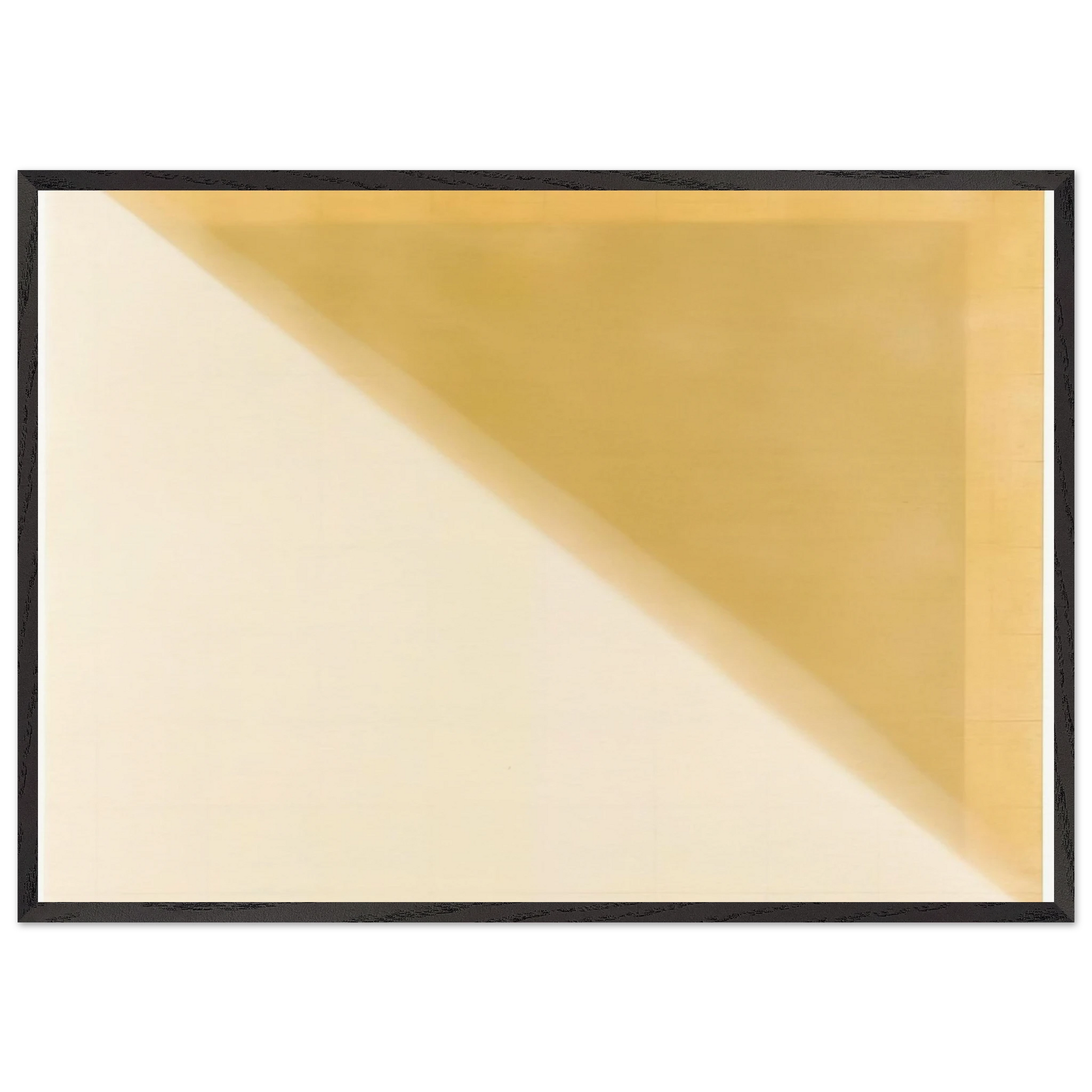 Topologema 2-1 - 1972 - Enrico Castellani Framed Art Print – Black Wooden Frame - Default Title - -Framed Art Print