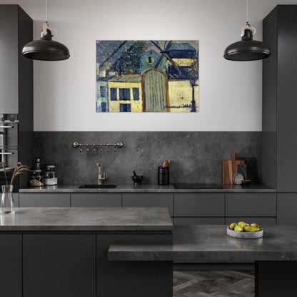 MOULIN DE LA GALETTE 1 - Maurice Utrillo Acrylic Print - 70x100 cm / 28x40″ inches | Maurice Utrillo Wall Art | Maurice Utrillo Prints