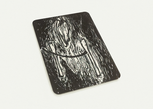 HEAD AND BONES 1980 By Susan Rothenberg Pack of 10 Post Cards | Susan Rothenberg Post Cards | A6 (10.5 x 14.8 cm) - 4.1 x 5.8 inches