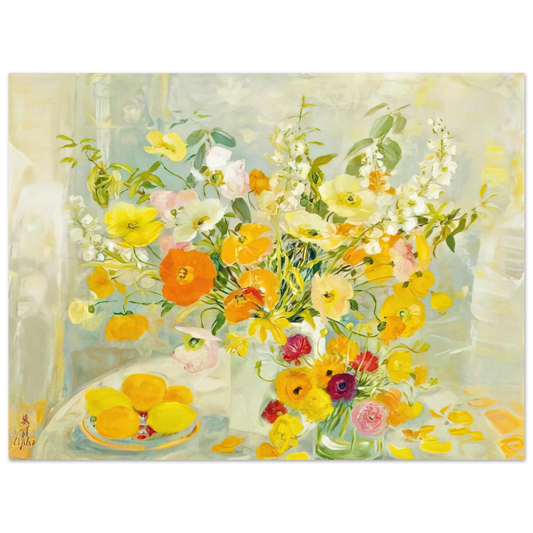 Le Pho - Flower Composition - Post-Impressionism Fine Art Poster - Default Title