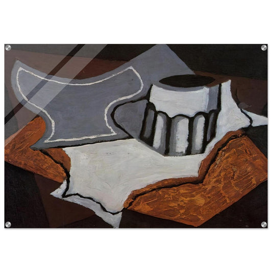 THE GOBLET 1927 - Juan Gris Acrylic Print - 70x100 cm / 28x40″ inches | Juan Gris Wall Art | Juan Gris Prints