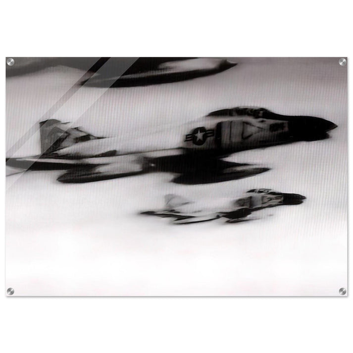 PHANTOM INTERCEPTORS - Gerhard Richter Acrylic Print - 70x100 cm / 28x40″ inches