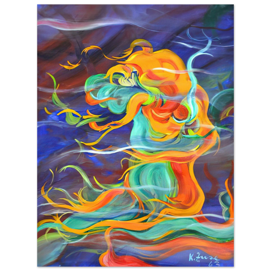 Konrad Zuse - Wind - 1963 Fine Art Poster - Default Title