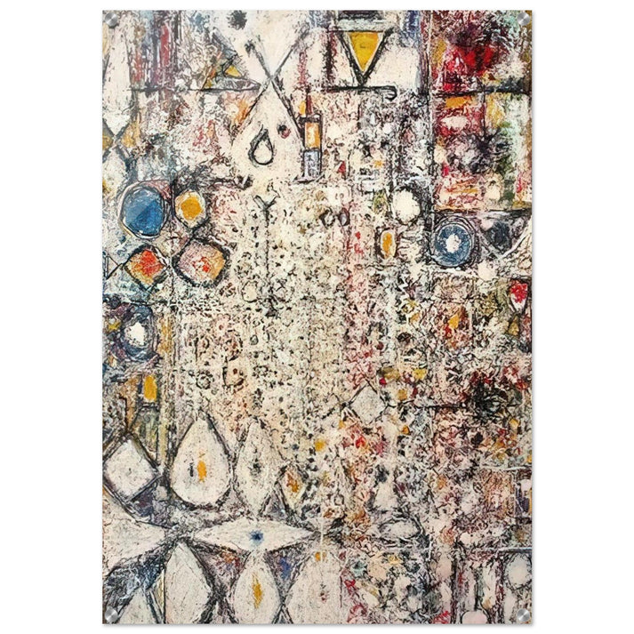 White Gothic #3 - Richard Pousette-Dart Acrylic Print - 70x100 cm / 28x40″ inches