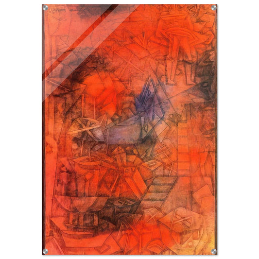 GROYNES 1925 - Paul Klee Acrylic Print - 70x100 cm / 28x40″ inches