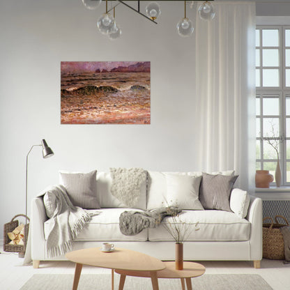 RAIN JERSEY 1907 - Theo van Rysselberghe Brushed Aluminum Print - 70x100 cm / 28x40 inches | Theo van Rysselberghe Aluminum Print | Theo van Rysselberghe Prints