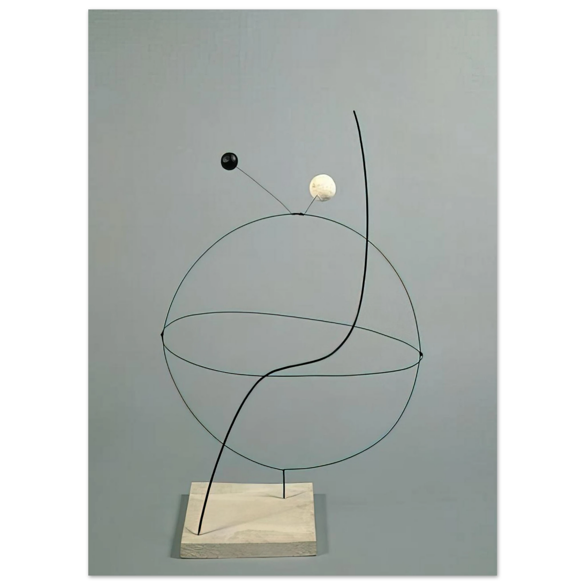 Alexander Calder - CROISIERE 1931 Fine Art Poster - 75x100 cm / 30x40 inches
