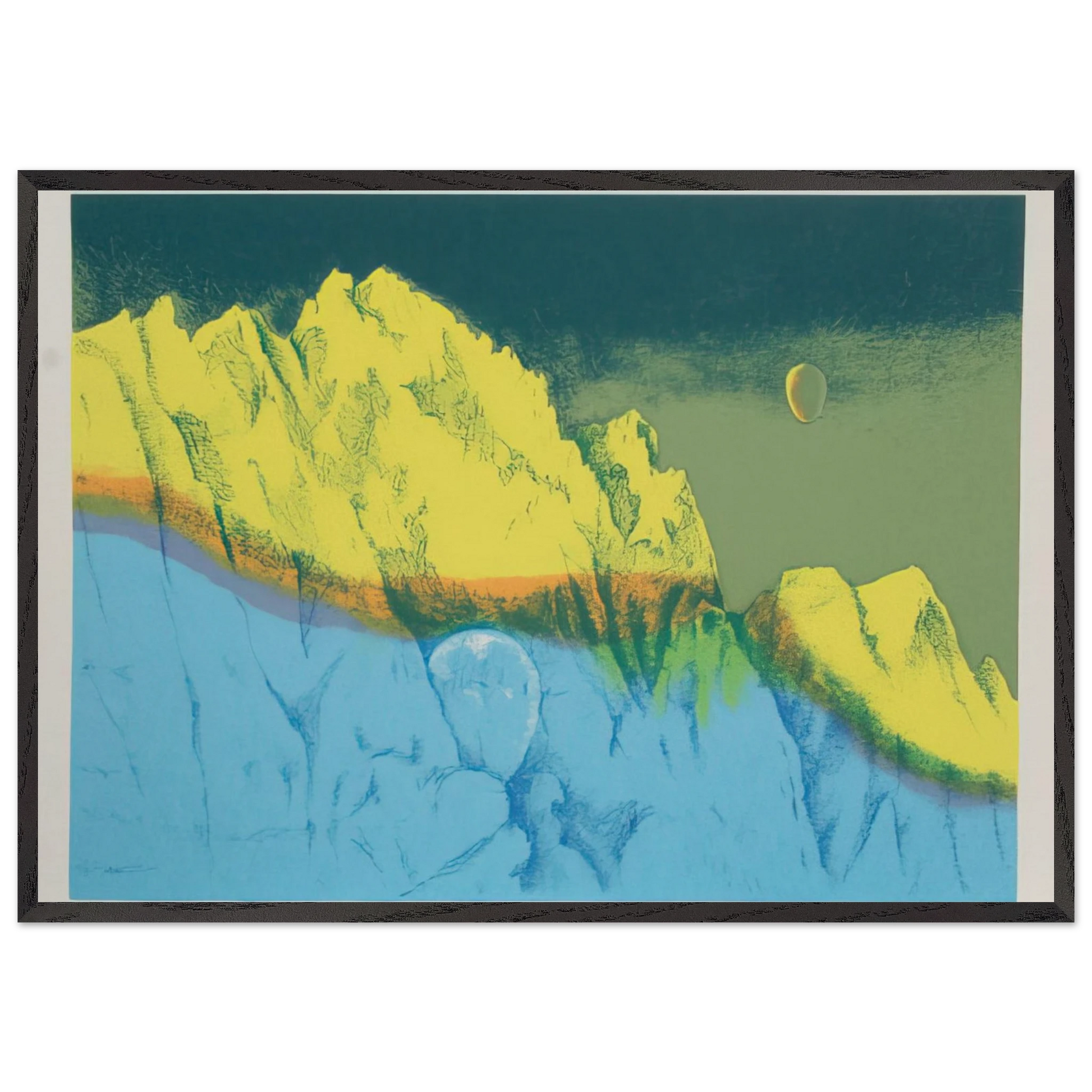 Pilgrimage 4 - 1977 - Clarence Holbrook Carter Framed Art Print – Black Wooden Frame - Default Title - -Framed Art Print