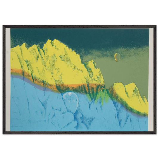 Pilgrimage 4 - 1977 - Clarence Holbrook Carter Framed Art Print – Black Wooden Frame - Default Title - -Framed Art Print