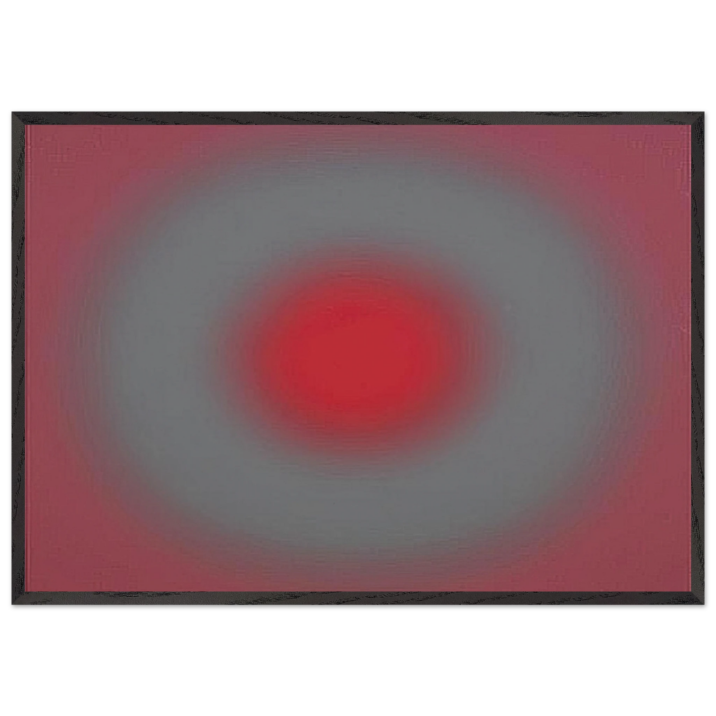 M56 - 1970 - Wojciech Fangor Framed Art Print – Black Wooden Frame - Default Title - -Framed Art Print