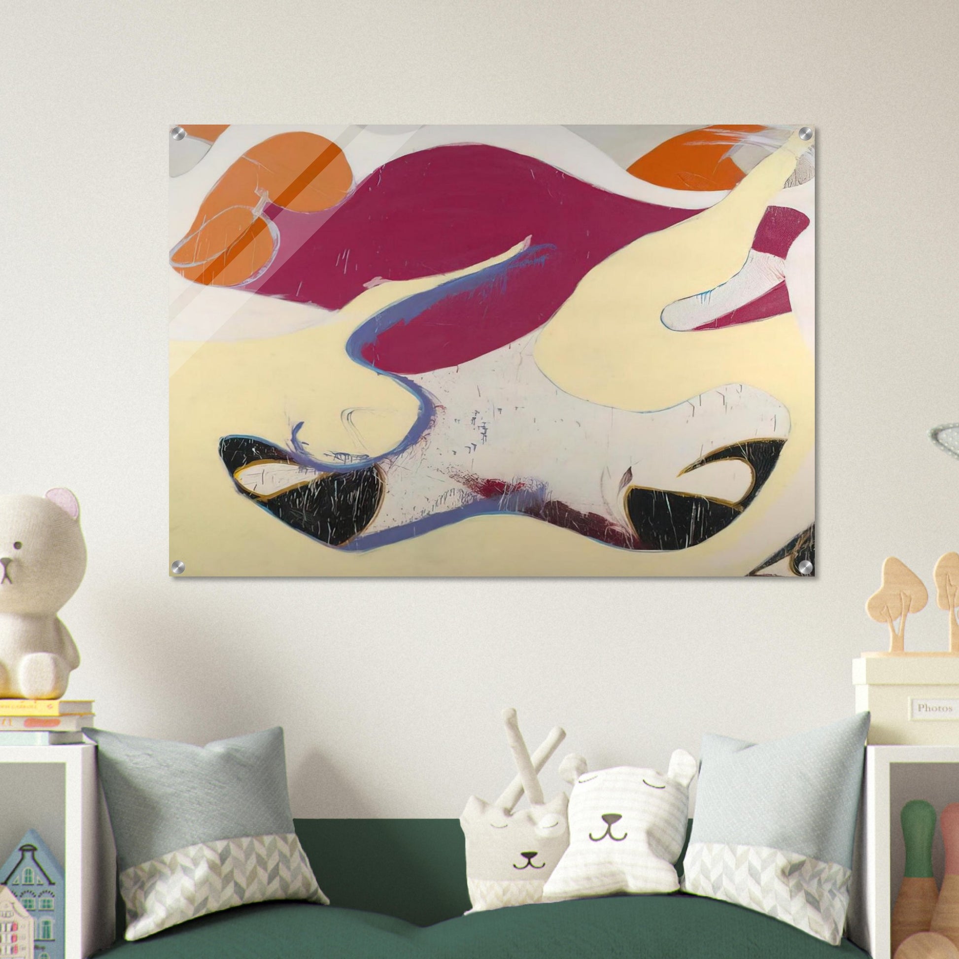 Dido - 1973 - Norman Bluhm Acrylic Print - 70x100 cm / 28x40″ inches | Norman Bluhm Wall Art | Norman Bluhm Prints