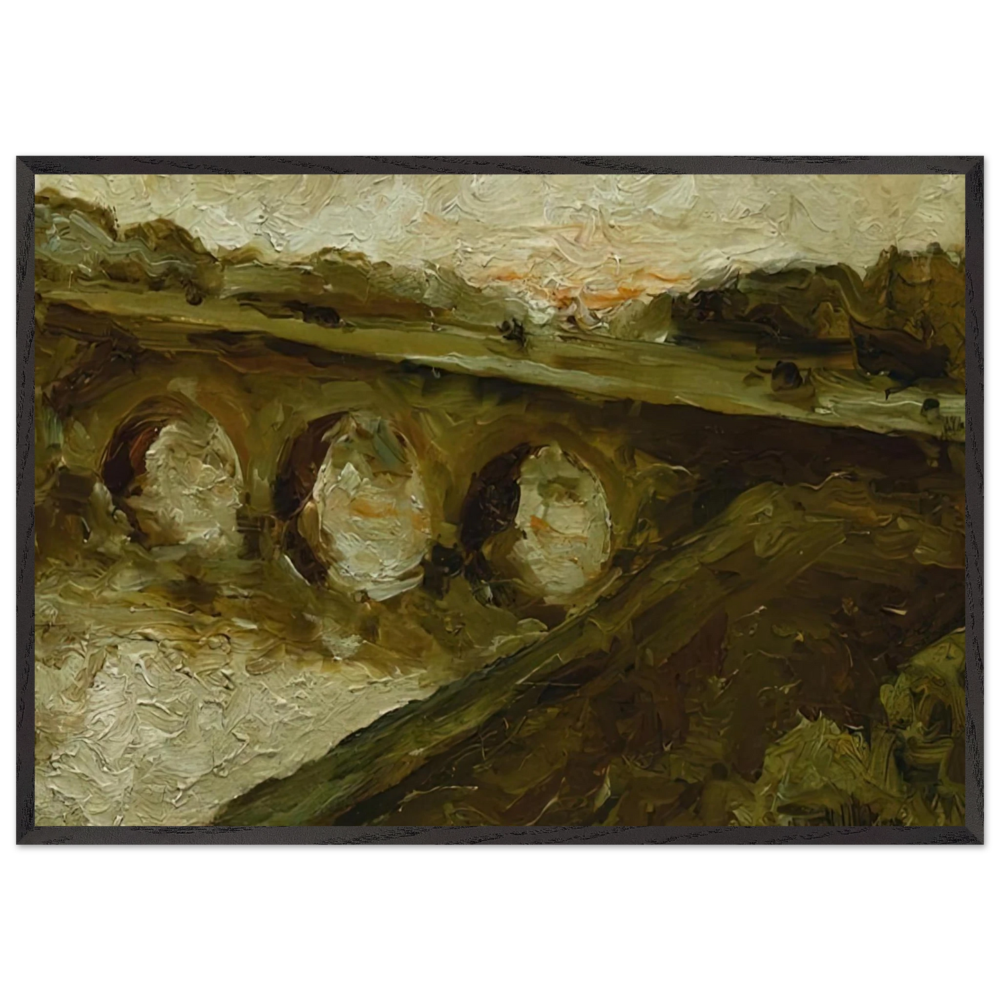 VUE DE PARIS 1899 - Henri Matisse Framed Art Print – Black Wooden Frame - Default Title - -Framed Art Print