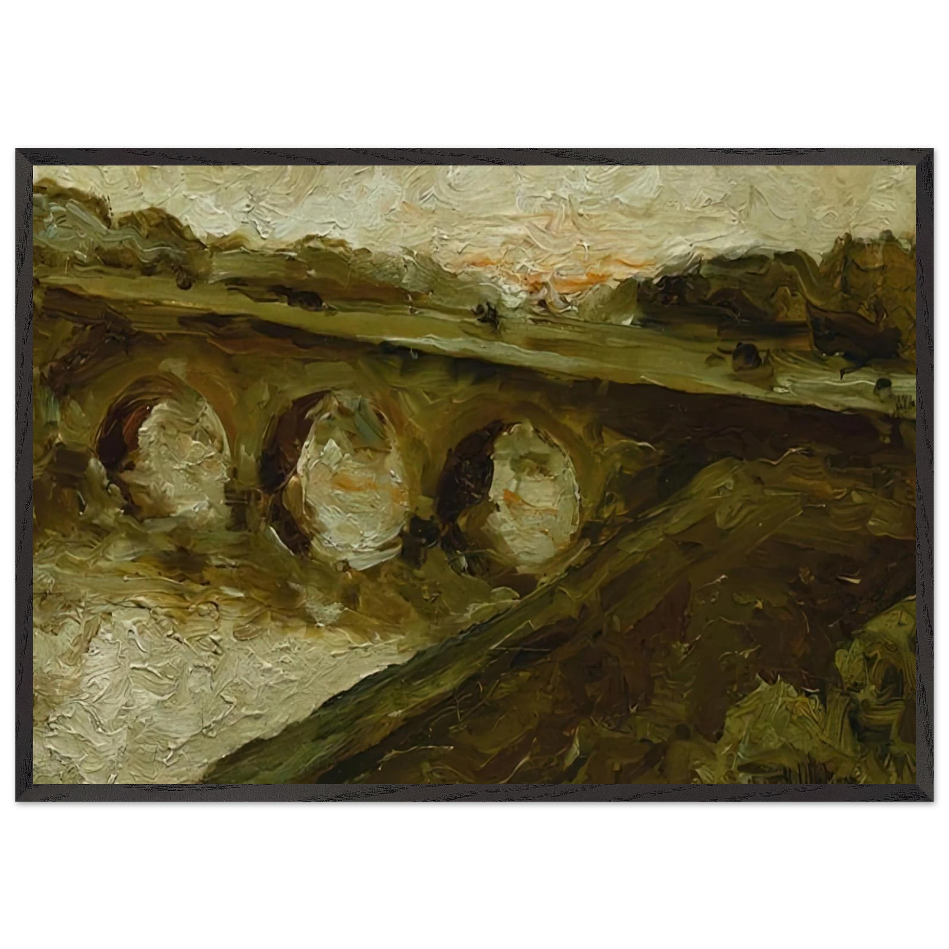 VUE DE PARIS 1899 - Henri Matisse Framed Art Print – Black Wooden Frame - Default Title - -Framed Art Print