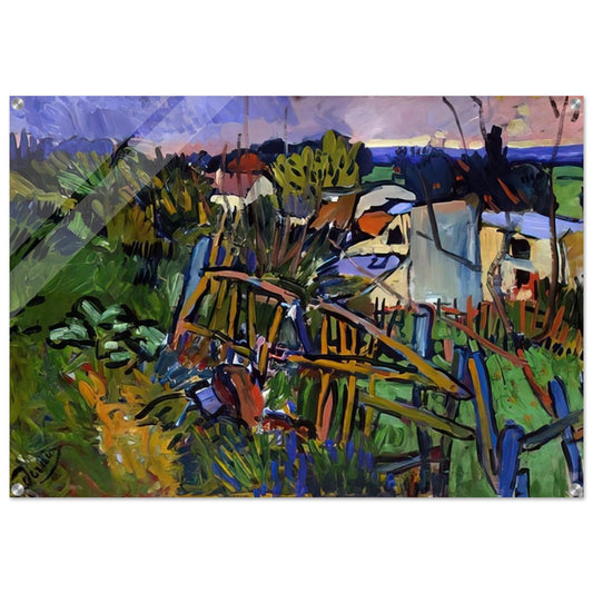 LANDSCAPE 1906 - Andre Derain Acrylic Print - 70x100 cm / 28x40″ inches