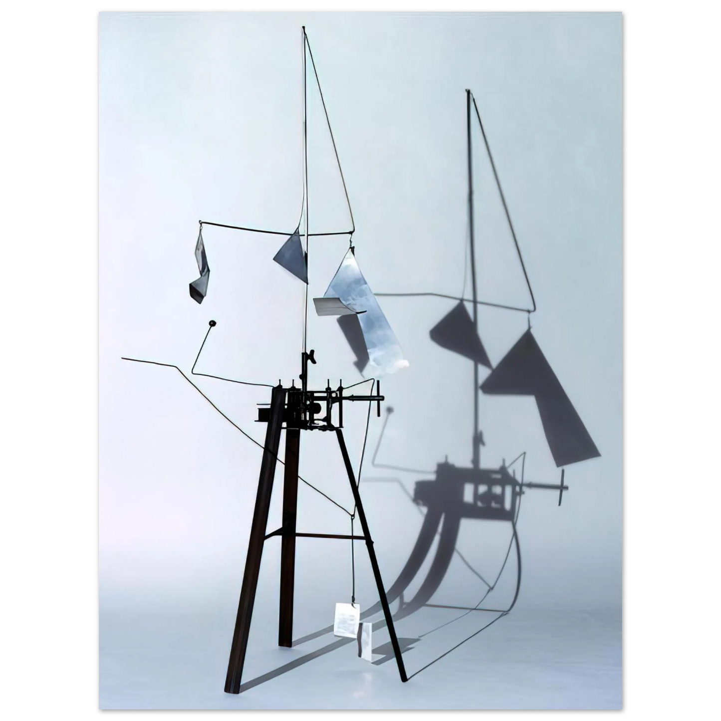 Bruno Munari - Useless Machine Arrhythmic Carousel - 1953 Fine Art Poster - Default Title