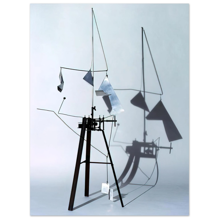 Bruno Munari - Useless Machine Arrhythmic Carousel - 1953  75x100 cm / 30x40inches Fine Art Poster