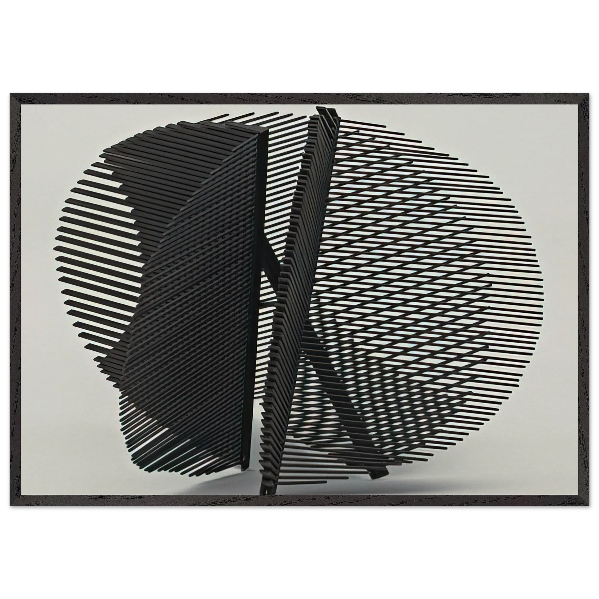 Esfera - 1959 - Gego Framed Art Print – Black Wooden Frame - Default Title - -Framed Art Print